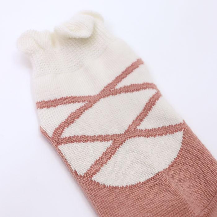 stample スタンプル バレエシューズ園児ソックス  3足組 73281 キッズ 靴下 | stample | 10