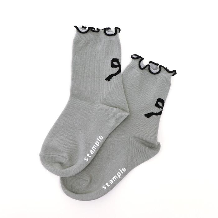 stample スタンプル  リボンリボンクルーソックス 3足組 靴下 ジュニア レディース 73282 おしゃれ | stample | 17