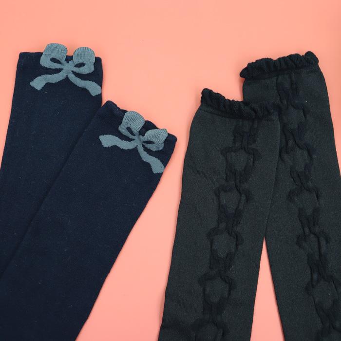 stample スタンプル リボンリボン ニーハイ ソックス 卒業式 入学式 フォーマル 発表会 女の子 通学 可愛い 73283 | stample | 18