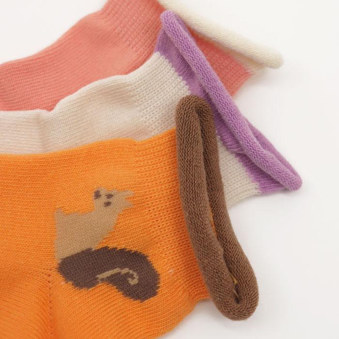 stample スタンプル 73285  アニマルポイント園児ソックス 2025 秋 冬 春 夏 靴下 子供 キッズ 通園 女の子 男の子 動物 滑り止め | stample | 12