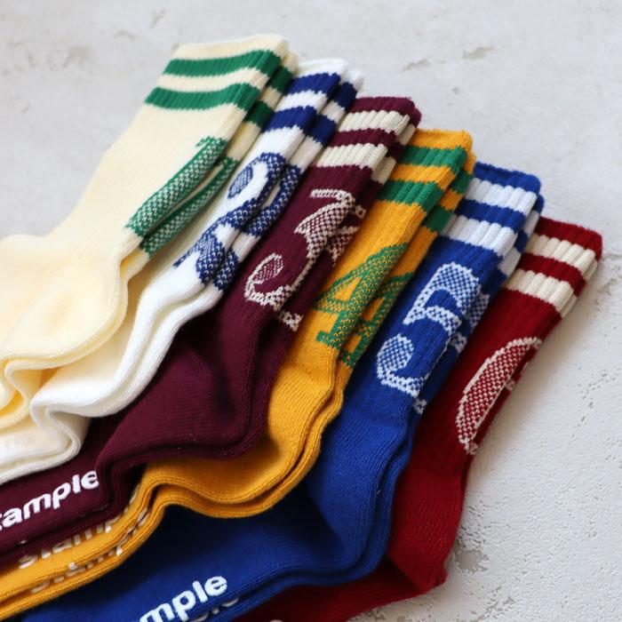 stample  アメリブナンバーショートソックス  3足組   滑り止め 靴下 73290 | stample | 17
