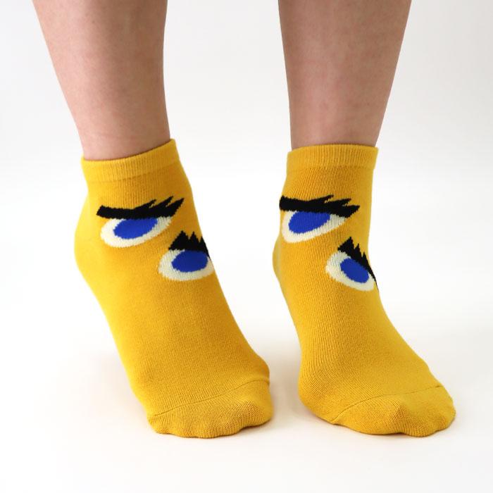 stample じーっアンクルソックス 3足組 73301 キッズ 靴下 男の子 女の子 おもしろい 謎 | stample | 11