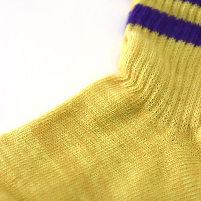 stample スタンプル 73302 ソフトリブベビー園児ショートソックス 3足組 ポップ ライン レトロ 滑り止め 靴下 女の子 男の子 | stample | 14