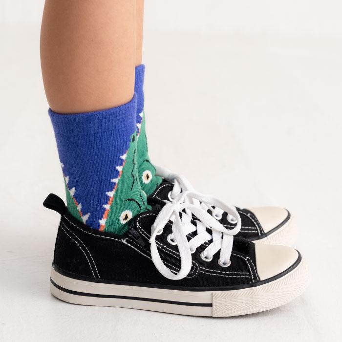 stample スタンプル 73303 パクッ！ ショートソックス 3足組 アニマル 滑り止め 靴下 女の子 男の子 レディース | stample | 11