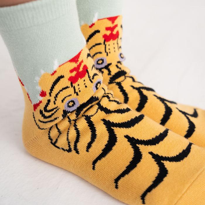 stample スタンプル 73303 パクッ！ ショートソックス 3足組 アニマル 滑り止め 靴下 女の子 男の子 レディース | stample | 07