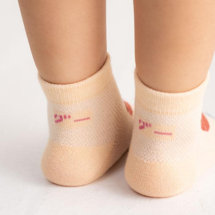 stample スタンプル 73309 ジャンケン メッシュ編み 園児ソックス  3足組 キッズ 靴下  通園 通学 可愛い かわいい  履きやすい 滑り止め  幼稚園 保育園 春 夏 | stample | 08