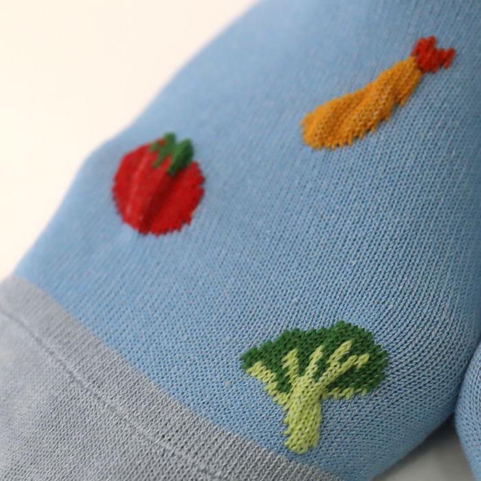 stample スタンプル 73313 お弁当 ショートソックス 3足組 おにぎり 滑り止め 靴下 女の子 男の子 レディース | stample | 09