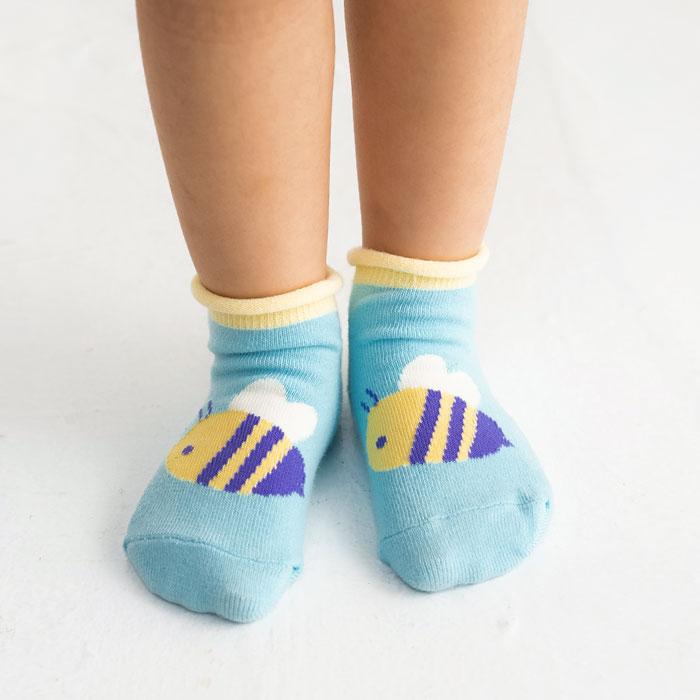 stample スタンプル 73317  おさんぽ園児ソックス 2025 春 夏 靴下 子供 キッズ 通園 女の子 男の子 生き物 花 滑り止め | stample | 09