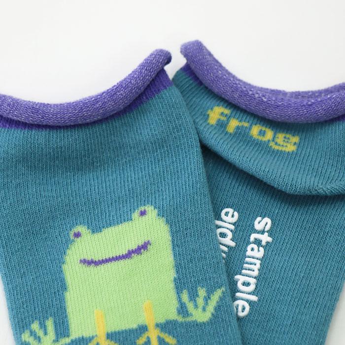 stample スタンプル 73317  おさんぽ園児ソックス 2025 春 夏 靴下 子供 キッズ 通園 女の子 男の子 生き物 花 滑り止め | stample | 11