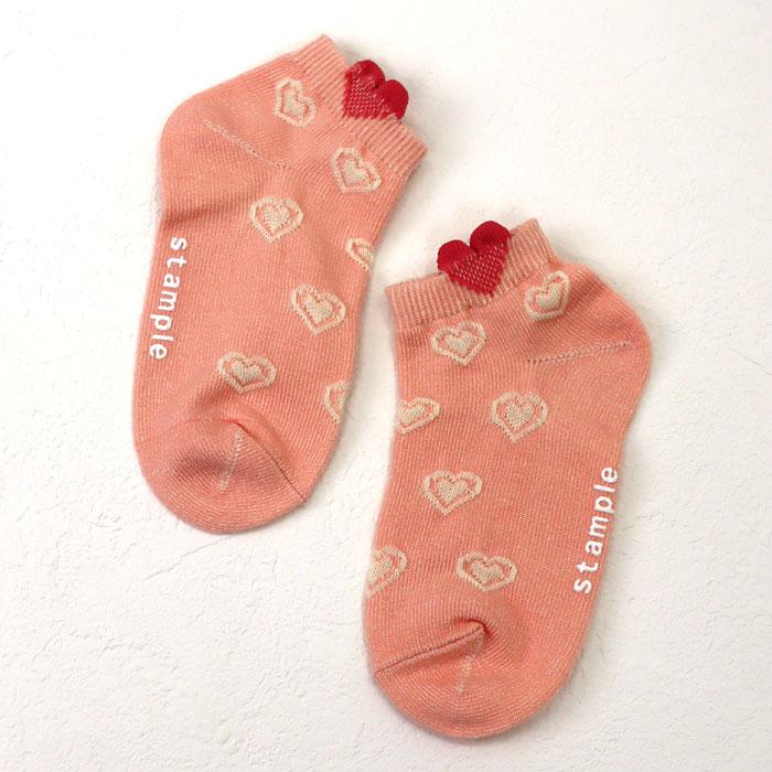 stample ガールズモチーフ アンクルソックス 3足組 73319 キッズ 靴下 女の子 可愛い 通園 通学 | stample | 14