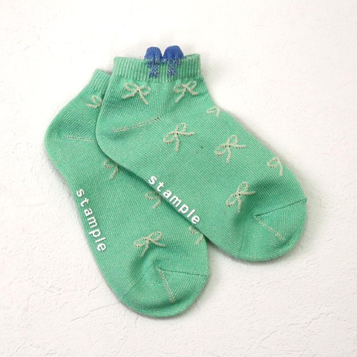 stample ガールズモチーフ アンクルソックス 3足組 73319 キッズ 靴下 女の子 可愛い 通園 通学 | stample | 16