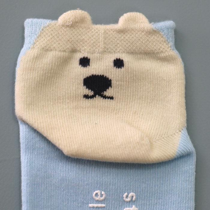 stample スタンプル 73320 かかとアニマル 園児ソックス  3足組 キッズ 靴下  通園 通学 可愛い かわいい  履きやすい 滑り止め  幼稚園 保育園 春 夏 | stample | 10