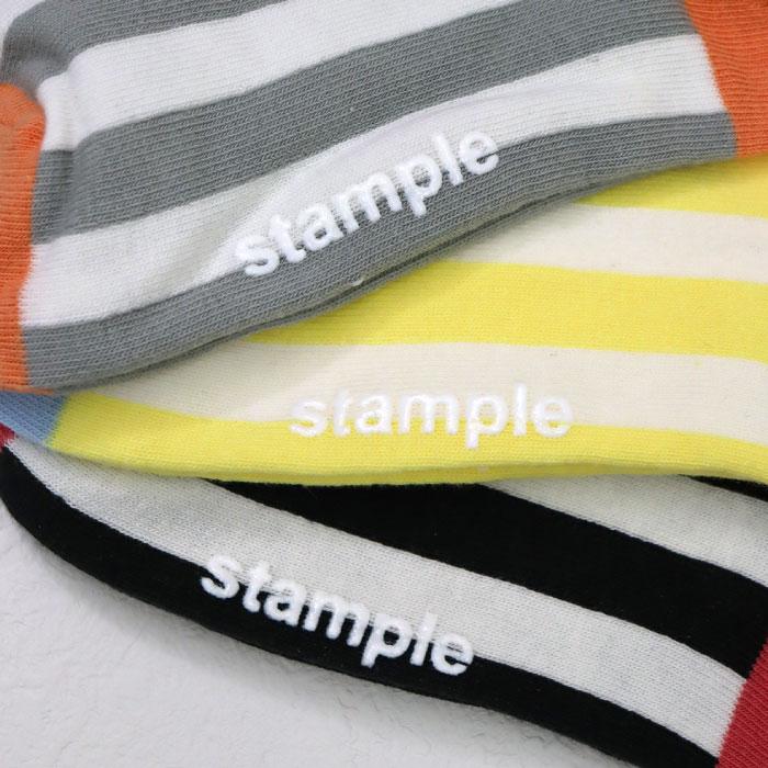 stample ボールドストライプ アンクルソックス 3足組 73321 キッズ 靴下 男の子 女の子 ストライプ 春 夏 | stample | 10