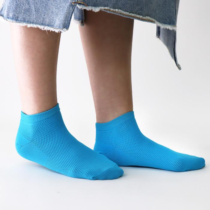 stample スタンプル 73323 ネオンカラーメッシュアンクルソックス 3足組 靴下 メッシュ 涼しい キッズ 男の子 おしゃれ キッズ カラフル | stample | 07