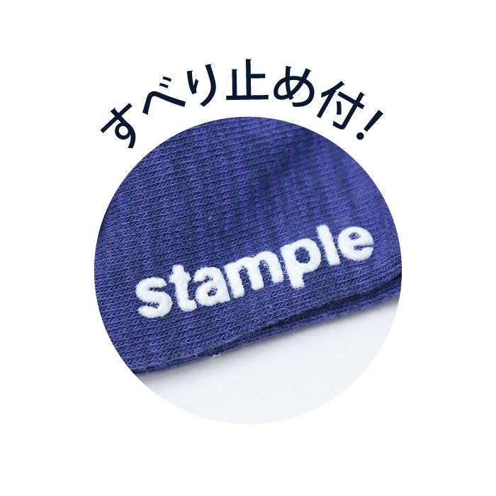 stample スタンプル 73442 おさかな クルーソックス  靴下 3Pソックス 魚 おさかな キッズ レディース 靴下 男の子 女の子 すべり止め | stample | 20