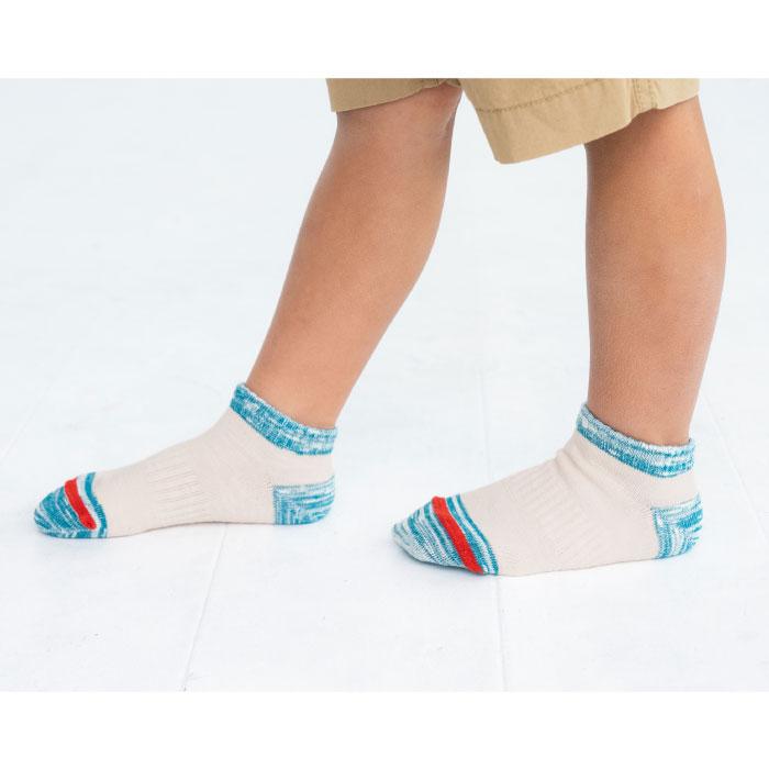 stample スタンプル 75034N マーブル切替アンクルソックス 3足組 キッズ ジュニア 靴下 アンクル 3足セット 75034 | stample | 13