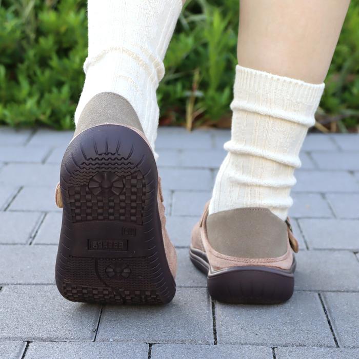 Hashed Coorde（ハッシュドコーデ）hc4437 クロッグシューズ（サボ）シューズ レディース 定番 靴 シンプル 軽量 疲れにくい 歩きやすい ブラック ベージュ | Hashed Coorde | 13