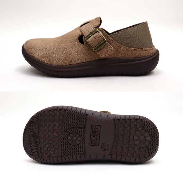 Hashed Coorde（ハッシュドコーデ）hc4437 クロッグシューズ（サボ）シューズ レディース 定番 靴 シンプル 軽量 疲れにくい 歩きやすい ブラック ベージュ | Hashed Coorde | 22