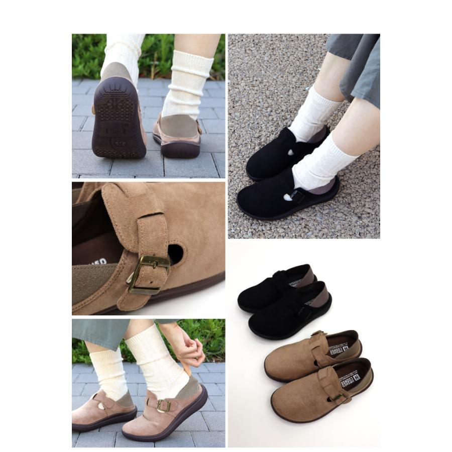 Hashed Coorde（ハッシュドコーデ）hc4437 クロッグシューズ（サボ）シューズ レディース 定番 靴 シンプル 軽量 疲れにくい 歩きやすい ブラック ベージュ | Hashed Coorde | 04