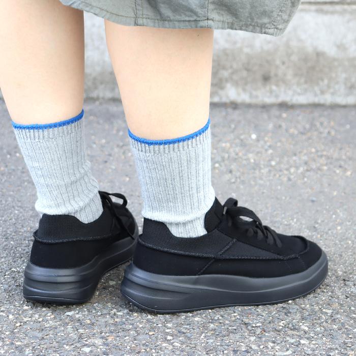 Hashed Coorde（ハッシュドコーデ）hc4554 厚底スニーカー シューズ レディース 定番 おしゃれ シンプル 軽量 疲れにくい 歩きやすい ブラック ベージュ | Hashed Coorde | 12