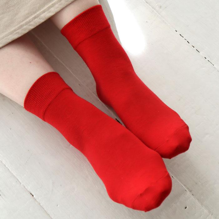 TAWARA（たわら） t30360 チラミセ ハイゲージ ショートソックス 1P 2025 春 夏 靴下 レディス おしゃれ シンプル 無地 ネオンカラー 蛍光 | stample | 18