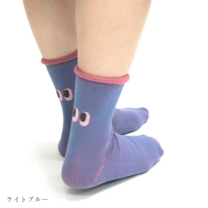 TAWARA（たわら）t30892 KAOショートソックス ゴムなし クルーソックス 1P レディース 顔 | TAWARA | 15