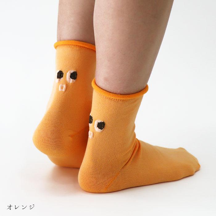 TAWARA（たわら）t30892 KAOショートソックス ゴムなし クルーソックス 1P レディース 顔 | TAWARA | 17