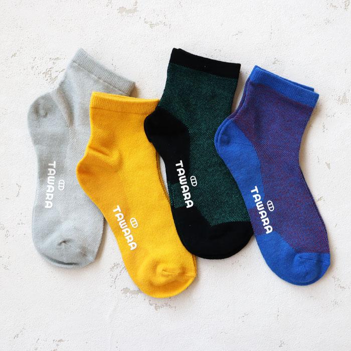 TAWARA（たわら） t30905 薄地×メッシュショートソックス1P  2025 春 夏 靴下 メッシュ おしゃれ シンプル | TAWARA | 07