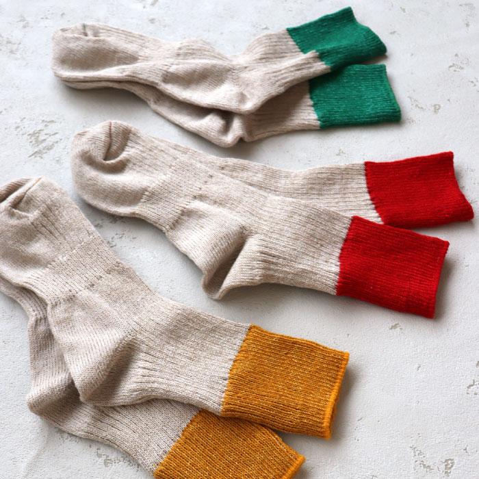 TAWARA（たわら） t30907 リネン×コットン ２トーン リブ ショートソックス 1P  ツートーン バイカラー 2025 春 夏 靴下 レディス おしゃれ シンプル | stample | 15