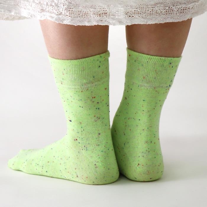 TAWARA（たわら） t31144 アイスクリーム ショートソックス 1P 春 夏 秋 冬 靴下 レディス おしゃれ シンプル カラフル | TAWARA | 21