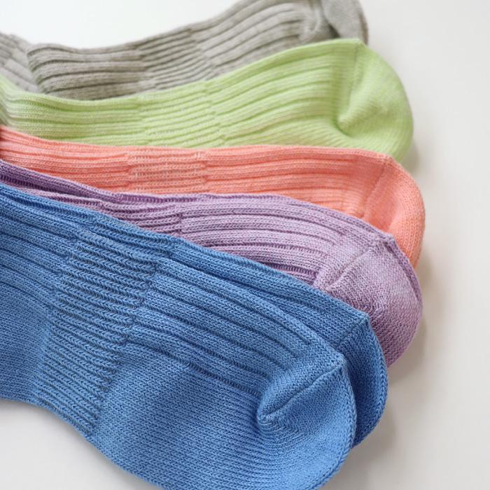 TAWARA（たわら） t31150 綿麻 ソフトリブ ショートソックス 1P 春 夏 秋 冬 靴下 レディス おしゃれ シンプル リネン | TAWARA | 13