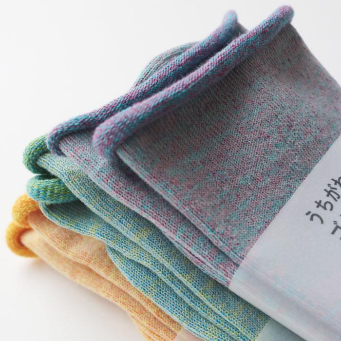 TAWARA（たわら）t40663 うちがわコットン ゴムなし クルーソックス 1P レディース ゴムなし |  | 10