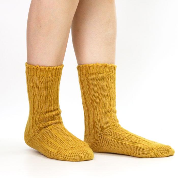 t40664 TAWARA（たわら）ウール96％  暖かい めちゃぬく クルーソックス 1P メリノウール 防寒 |  | 16