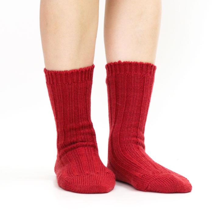 t40664 TAWARA（たわら）ウール96％  暖かい めちゃぬく クルーソックス 1P メリノウール 防寒 |  | 19