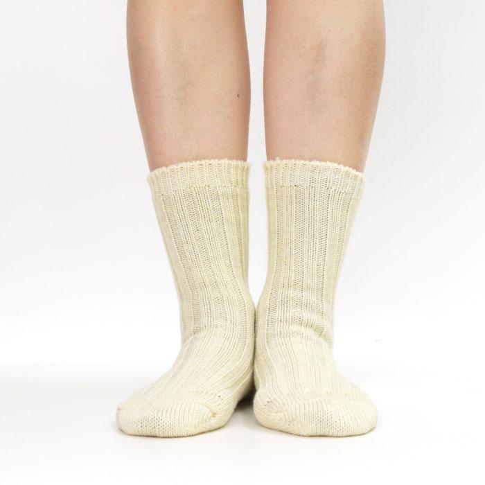 t40664 TAWARA（たわら）ウール96％  暖かい めちゃぬく クルーソックス 1P メリノウール 防寒 |  | 14