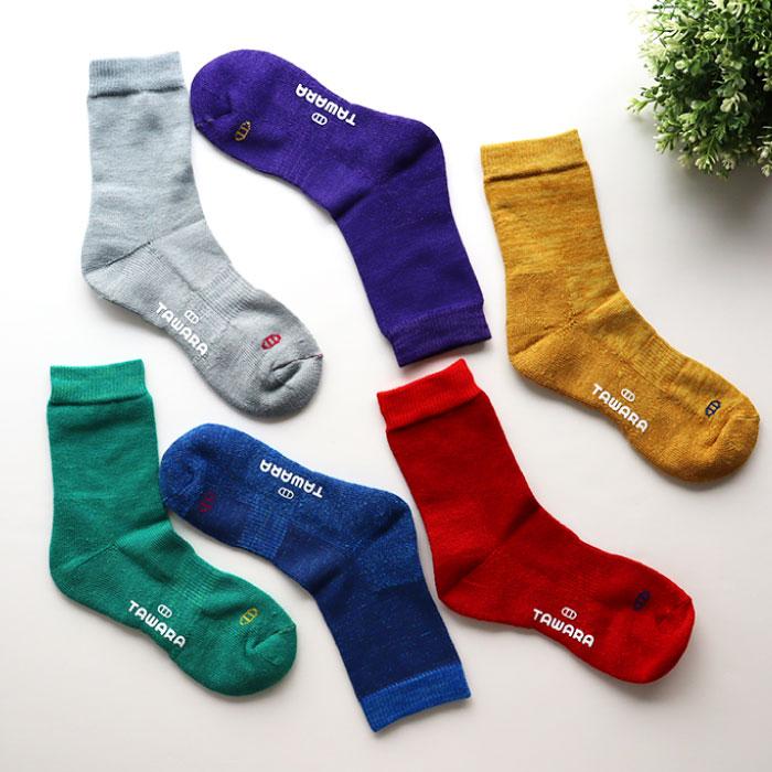 TAWARA（たわら）t40802 足底コットンパイルクルーソックス パイルソックス |  | 19