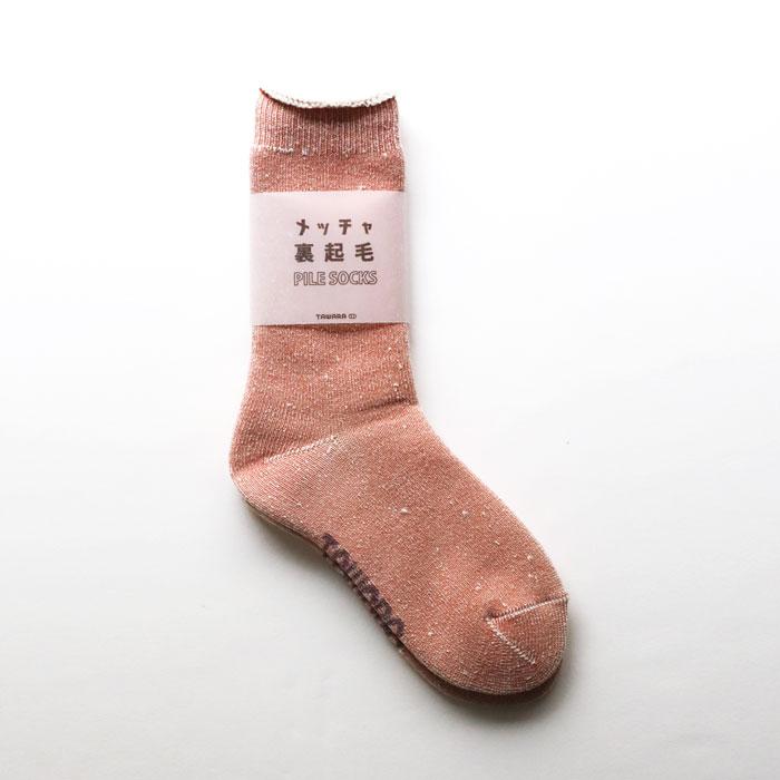 TAWARA（たわら） t40803 裏起毛パイルクルーソックス 1P シンプル 靴下 ジュニア レディース クルーソックス 起毛 裏起毛 パイル ふかふか あったかい 秋 冬 |  | 24