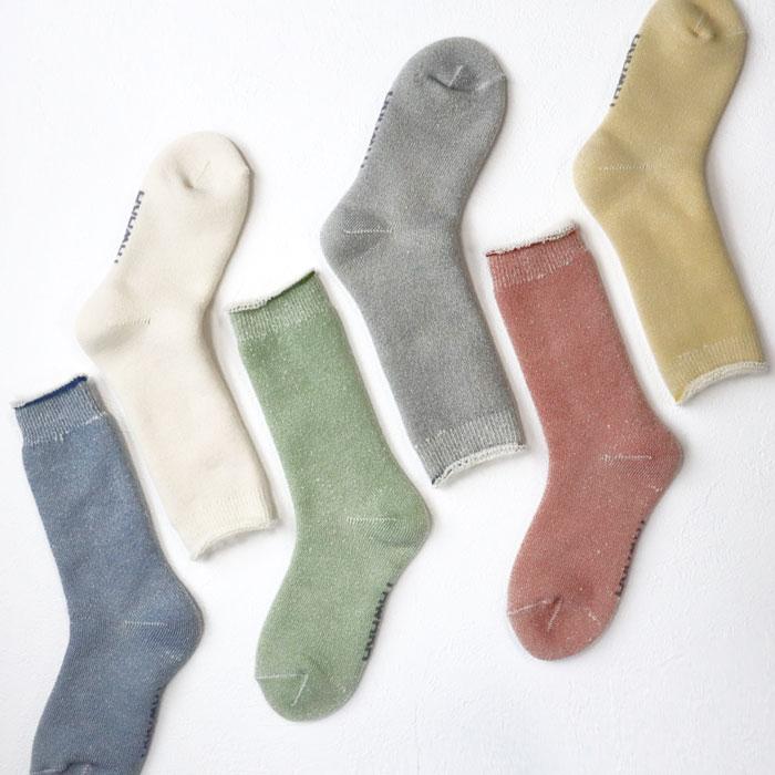 TAWARA（たわら） t40803 裏起毛パイルクルーソックス 1P シンプル 靴下 ジュニア レディース クルーソックス 起毛 裏起毛 パイル ふかふか あったかい 秋 冬 |  | 22