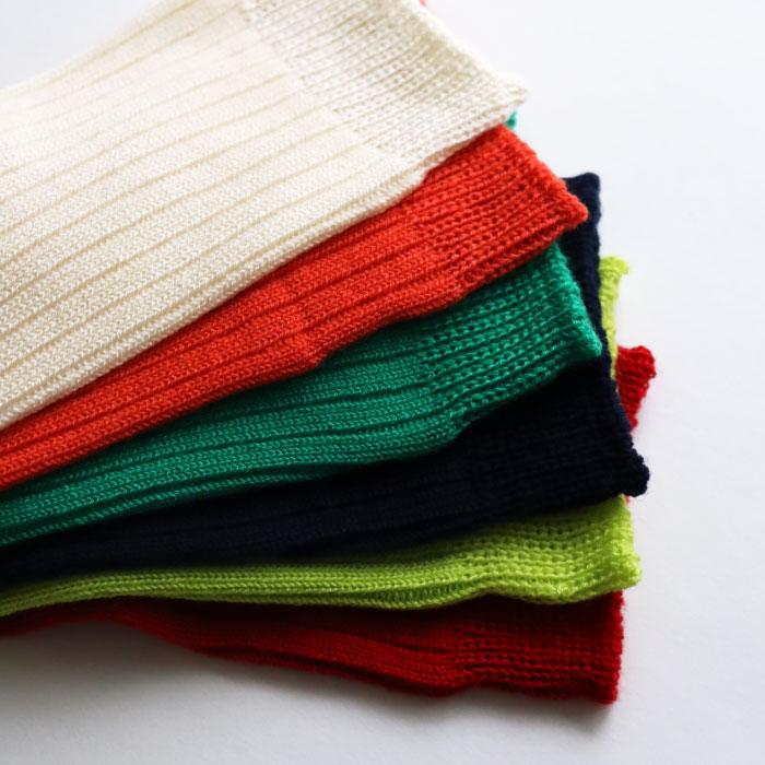 TAWARA（たわら）t40805 ちょびウールローゲージリブ編みクルーソックス |  | 12