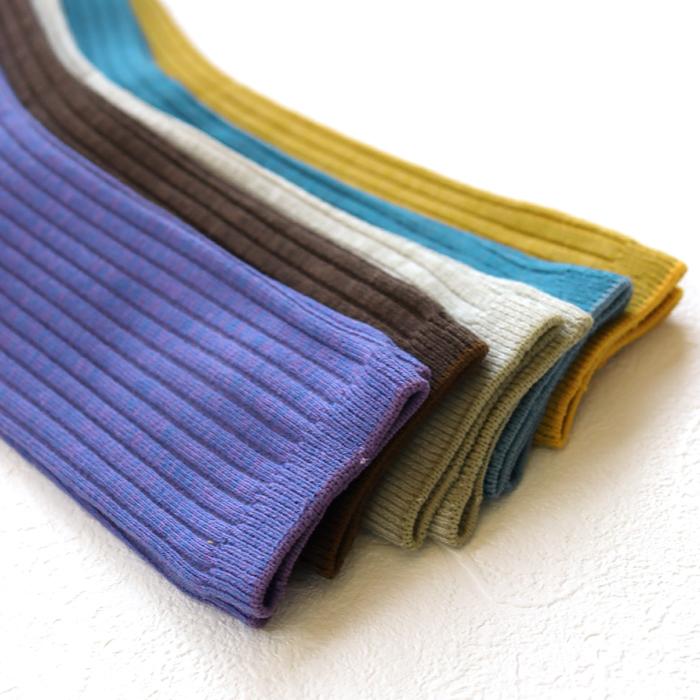 TAWARA（たわら） コットンリネン リブ クルーソックス 1P 靴下 レディース おしゃれ かわいい リネン コットン シンプル 秋 冬 |  | 15