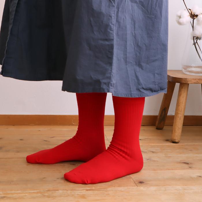 TAWARA（たわら） コットン リブ ベーシック クルーソックス 1P  靴下 レディース おしゃれ かわいい コットン シンプル 秋 冬 |  | 11