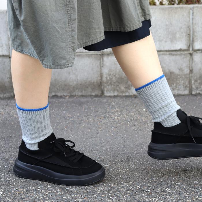 TAWARA（たわら） ウール混 トップカラーローゲージ リブクルーソックス 1P  靴下 レディース おしゃれ かわいい コットン シンプル 秋 冬 |  | 17