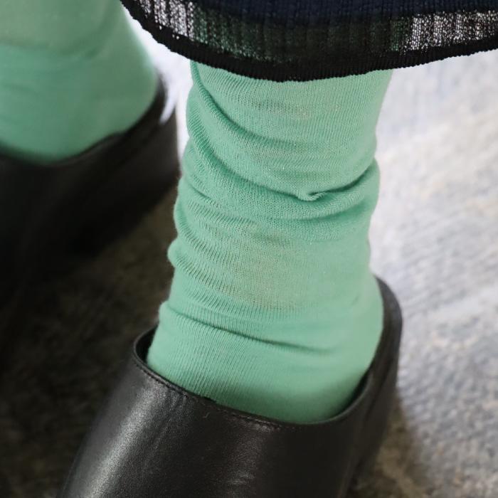 TAWARA（たわら）t41167 エアー ミドル ソックス 1P 無地 靴下 パステル キッズ ジュニア  レディース 履きやすい コットン ソックス レディース 2026 春 夏 | TAWARA | 15