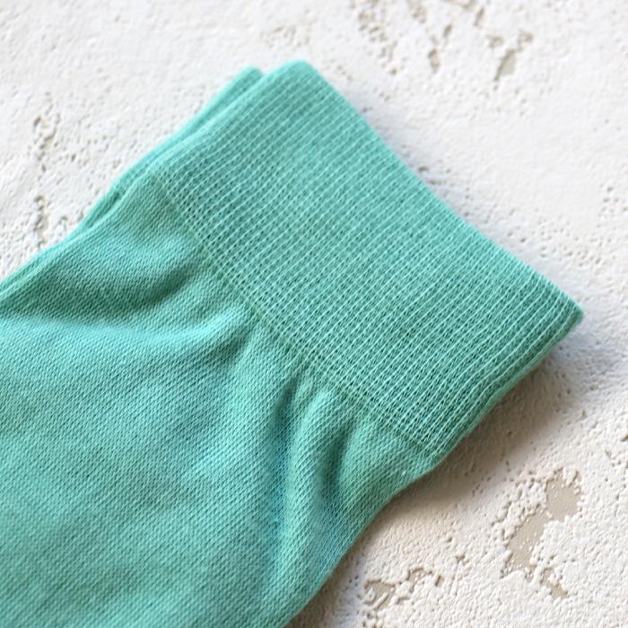 TAWARA（たわら）t41167 エアー ミドル ソックス 1P 無地 靴下 パステル キッズ ジュニア  レディース 履きやすい コットン ソックス レディース 2026 春 夏 | TAWARA | 20