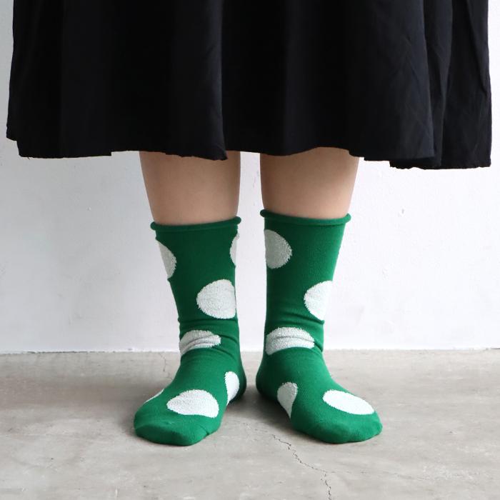 TAWARA（たわら） デイリードット クルーソックス 1P 靴下 レディース おしゃれ かわいい コットン ドット | TAWARA | 21