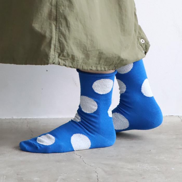 TAWARA（たわら） デイリードット クルーソックス 1P 靴下 レディース おしゃれ かわいい コットン ドット | TAWARA | 09