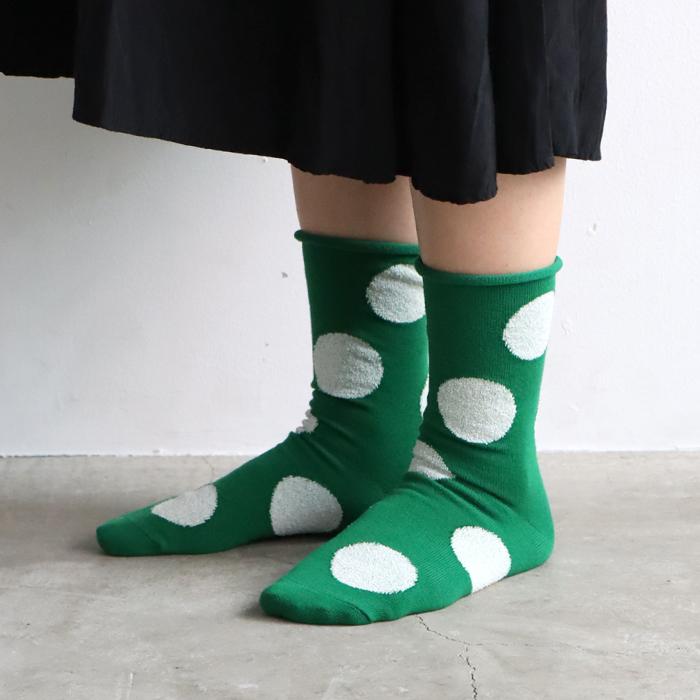 TAWARA（たわら） デイリードット クルーソックス 1P 靴下 レディース おしゃれ かわいい コットン ドット | TAWARA | 11