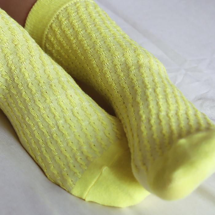 TAWARA（たわら） ポコポコ クルーソックス 1P 靴下 レディース おしゃれ かわいい コットン 立体編み | TAWARA | 16