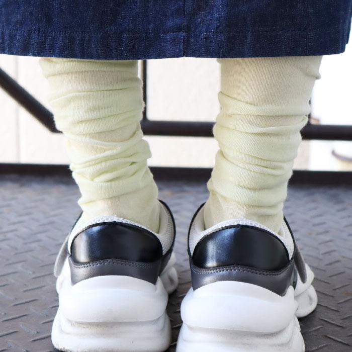 TAWARA（たわら）t50911 くしゅのびエアーハイソックス 1P シンプル 靴下 レディース ハイソックス ロング 履きやすい カラフル シアー 無地 | stample | 11