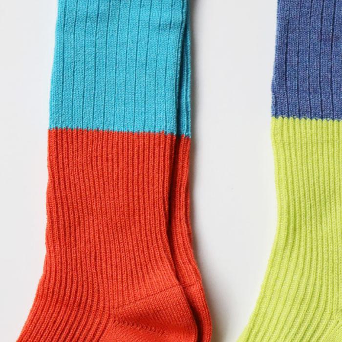 TAWARA（たわら）t51017 ちょびウール バイカラー リブルーズソックス 1P レディース ウール 秋 冬 ハイソックス あたたかい バイカラー ルーズソックス |  | 19